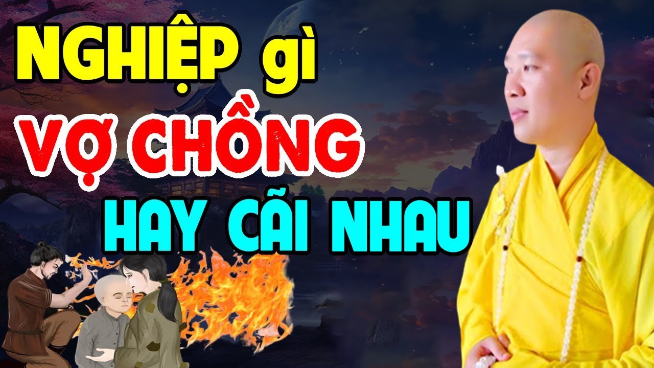V&igrave; Sao Vợ Chồng Lục Đục Bất H&ograve;a C&oacute; Phải Do Nghiệp Kiếp Trước /Vấn đ&aacute;p rất hay Thầy Th&iacute;ch Thiện Thuận