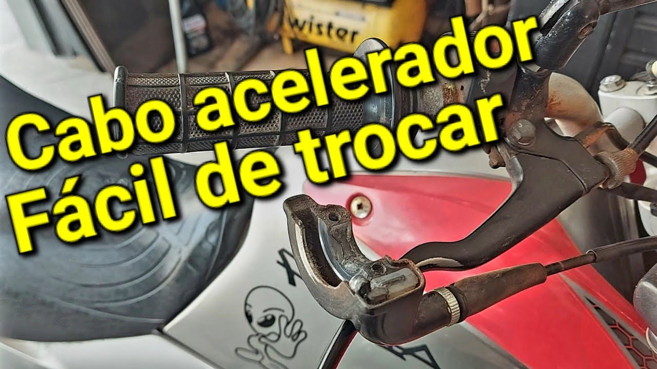 COMO TROCAR CABO DE ACELERADOR BROS150 INJETADA 2009,2010,2011,2012,2013