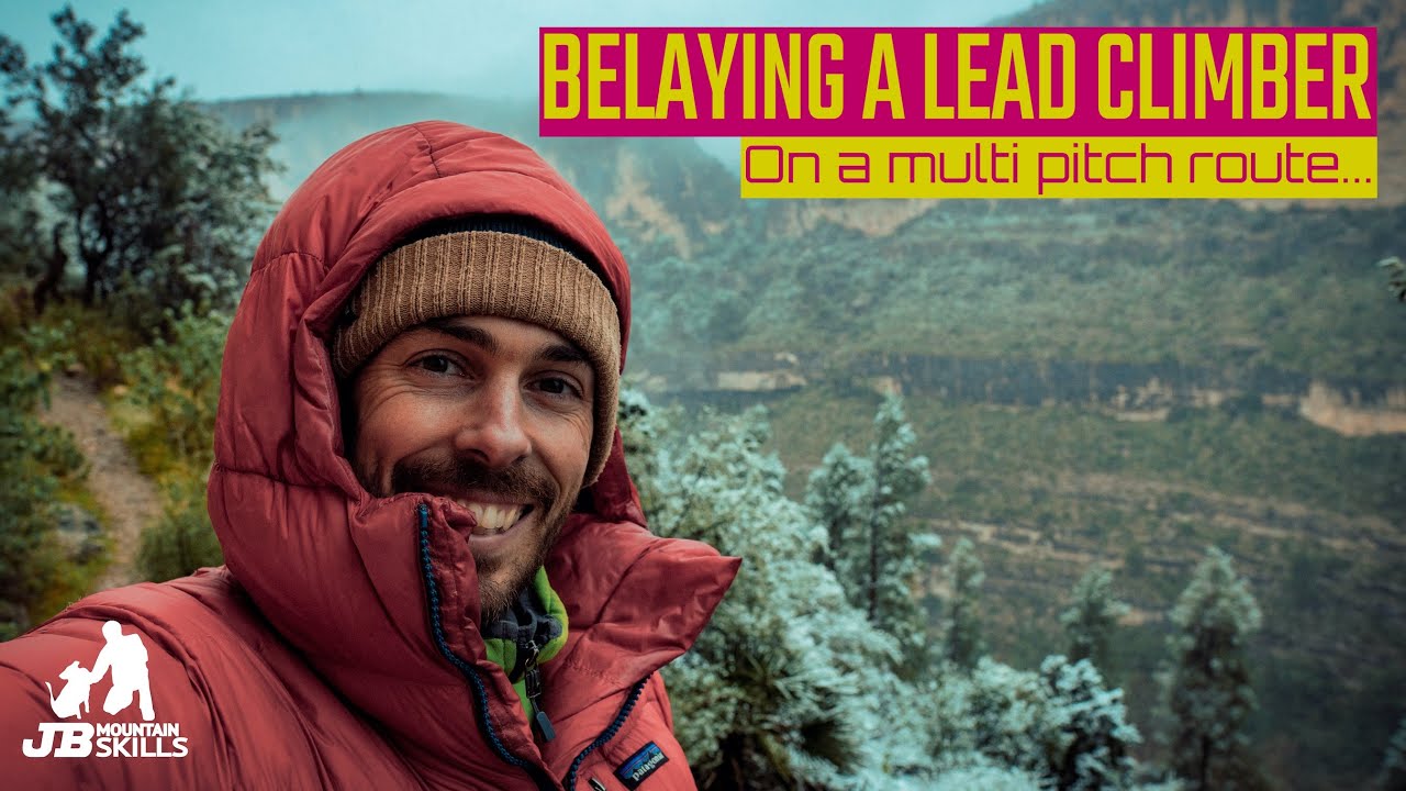 Belaying a Lead Climber on Multi Pitch Routes and Protecting the Belay Safety Bubble.
