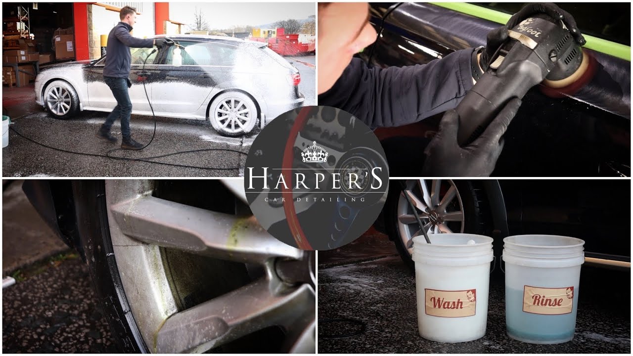 Daily Driven Audi A6 - Wash, Machine Polish & Wax - 8 Year Old Ruined Paint