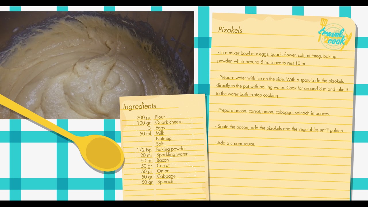 Pizokels recipe by Chef Didier Haettel... in Travel2Cook!!