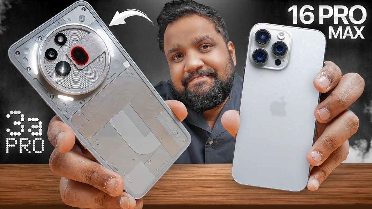 Nothing Phone 3a Pro vs iPhone 16 Pro Max Camera Test - Does it Even Make Sense?