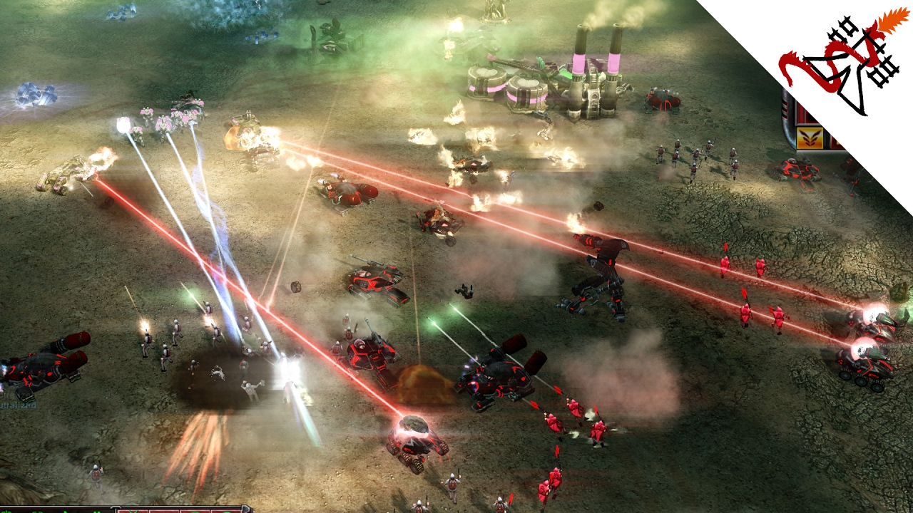 Command and Conquer 3: Tiberium Wars - 3v3 DEFEATED | Skirmish Gameplay