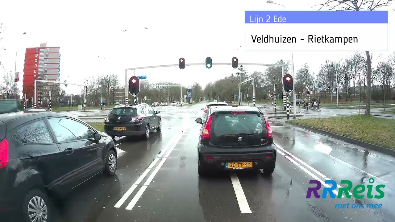 Lijn 2 Ede Rietkampen via Veldhuizen