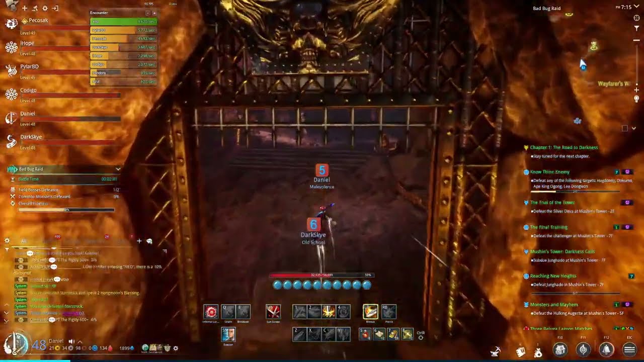 [NA Blade and Soul Neo] Fire Blademaster Bad Bug Raid