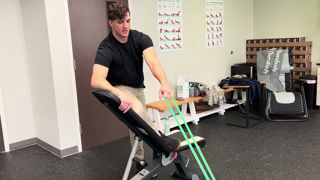 Bench Oblique Sit