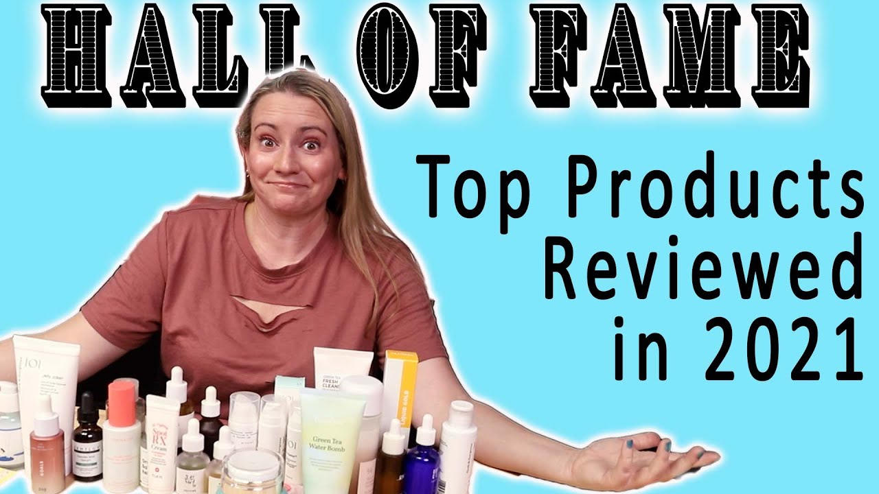 Hall of Fame - The Best Scoring  Skincare Products I Reviewed This Year 🏆 10 Out of 10