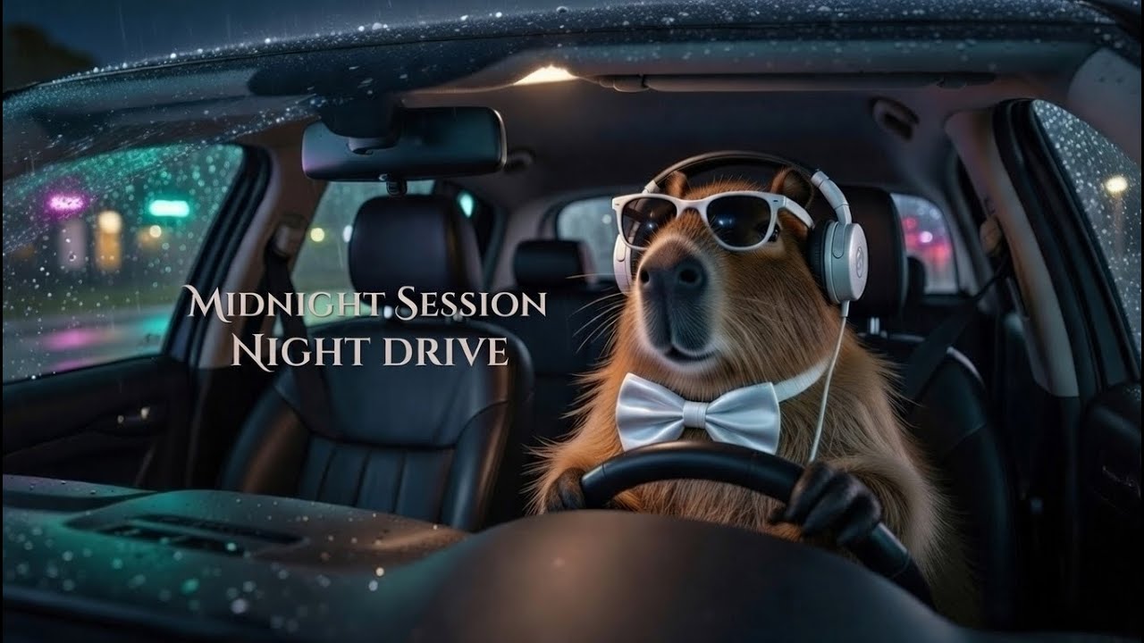 Push Kapibarin — NIGHT DRIVE SESSION 🌃 | Calm Electronic