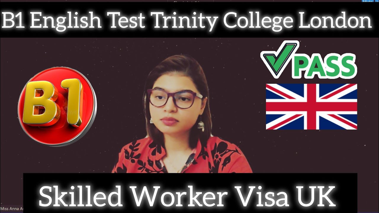 Full (B1) Speaking & Listening Skilled Worker Visa || ISE 1 Trinity College London