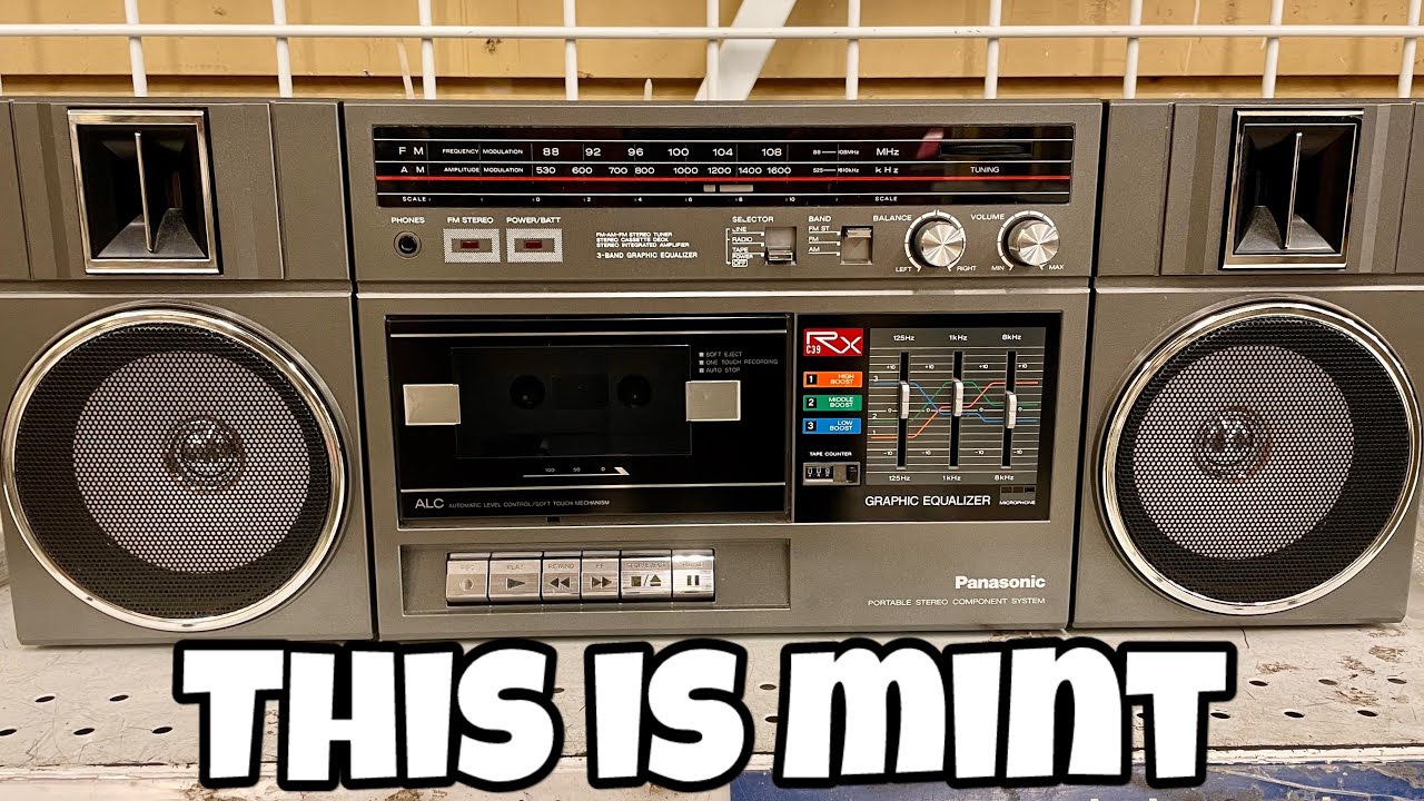 The Cleanest Vintage Boom Box I’ve seen in Months