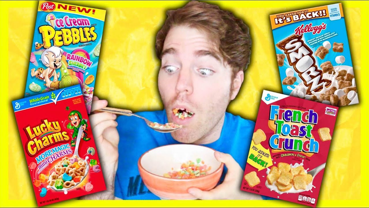 TASTING WEIRD KID CEREALS