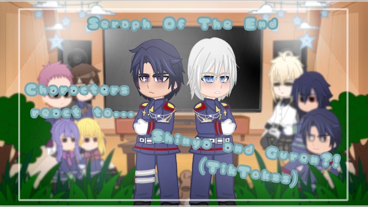 Seraph Of The End characters react to... Shinya and Guren?! || Spoilers || GC ||  ONS || Eng/Pol ||