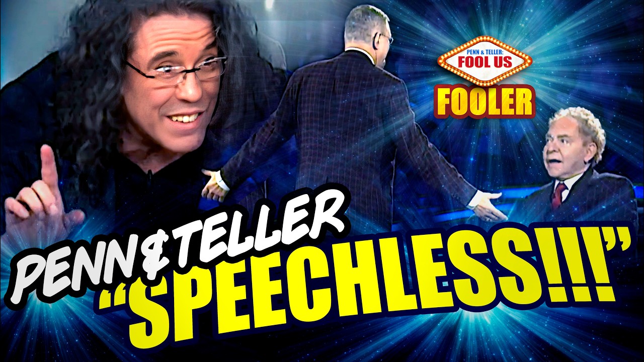 Maccagno STUNS Penn & Teller with IMPOSSIBLE Coin Magic on Fool Us S11E2! 🎩✨