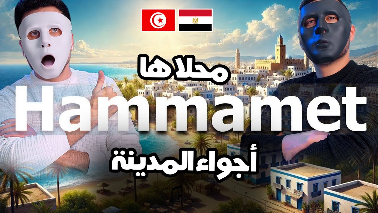 جولة فى الحمامات تونس (رد فعل) 🇹🇳 🇪🇬 | With DADDY & SHAGGY