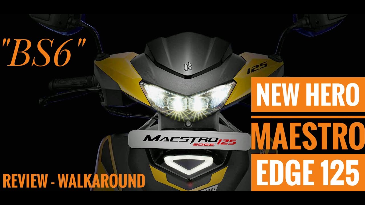 New HERO MAESTRO EDGE 125 BS6 2021|| Fully loaded || In Malayalam