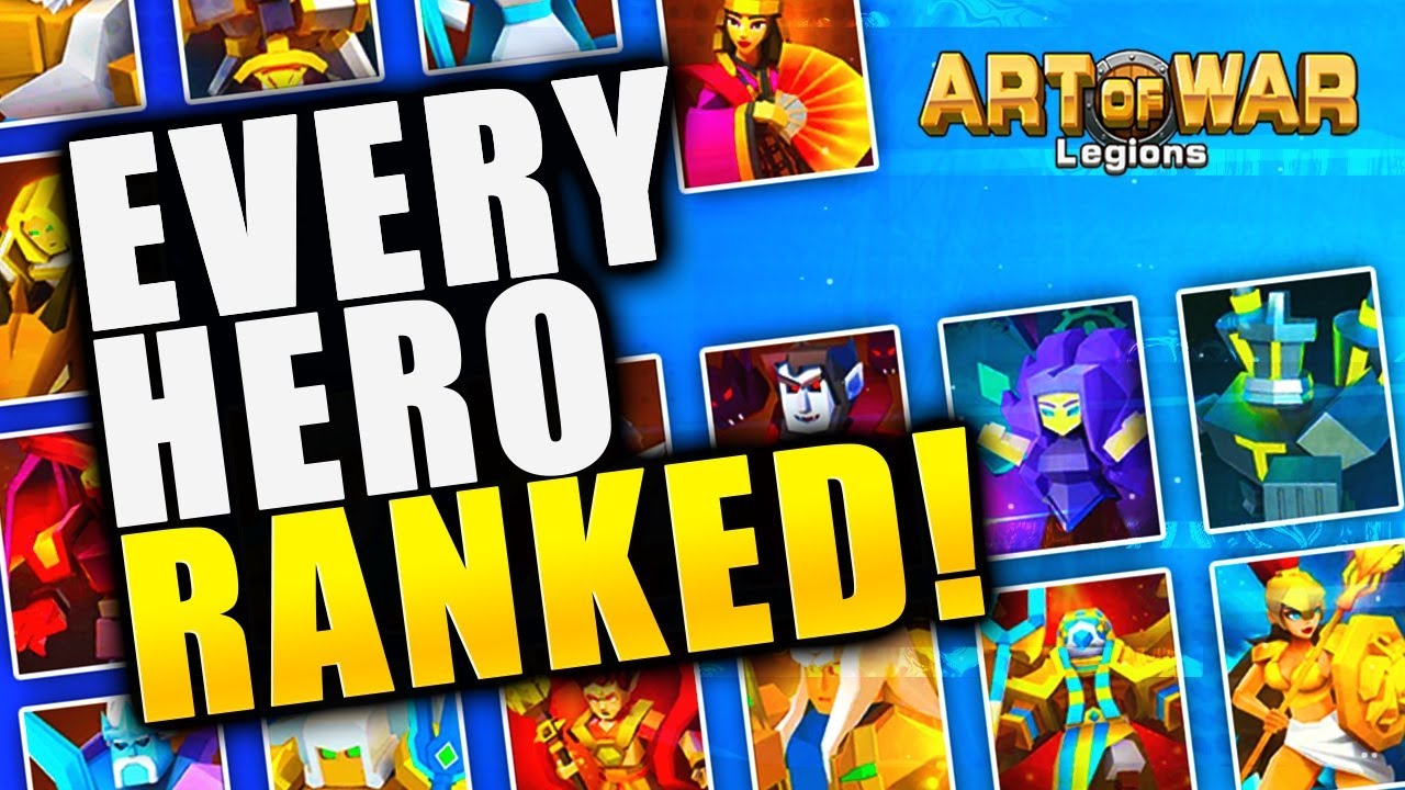 Best & Worst Heroes in Art of War: Legions Tier List (E5)