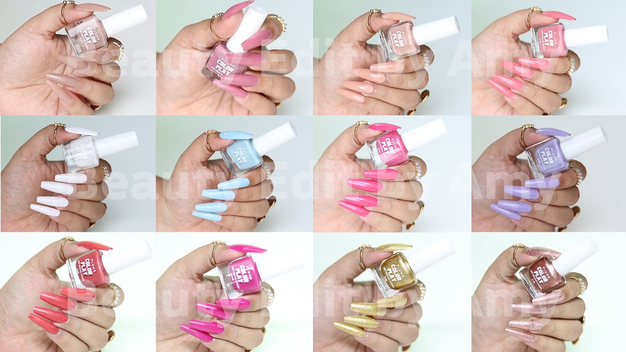 Plume Color Play Nail Lacquers | All Shades | Beauty Edit by Amy @praushbeauty