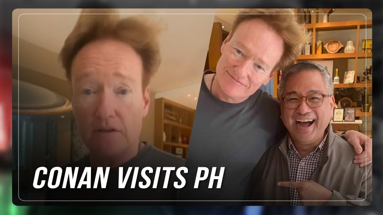'Friendliest country': Comedian Conan O'Brien shares thoughts on PH visit | ABS-CBN News