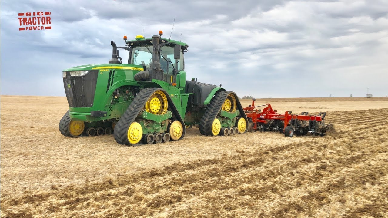 I Get to Drive a JOHN DEERE 9470RX Tractor