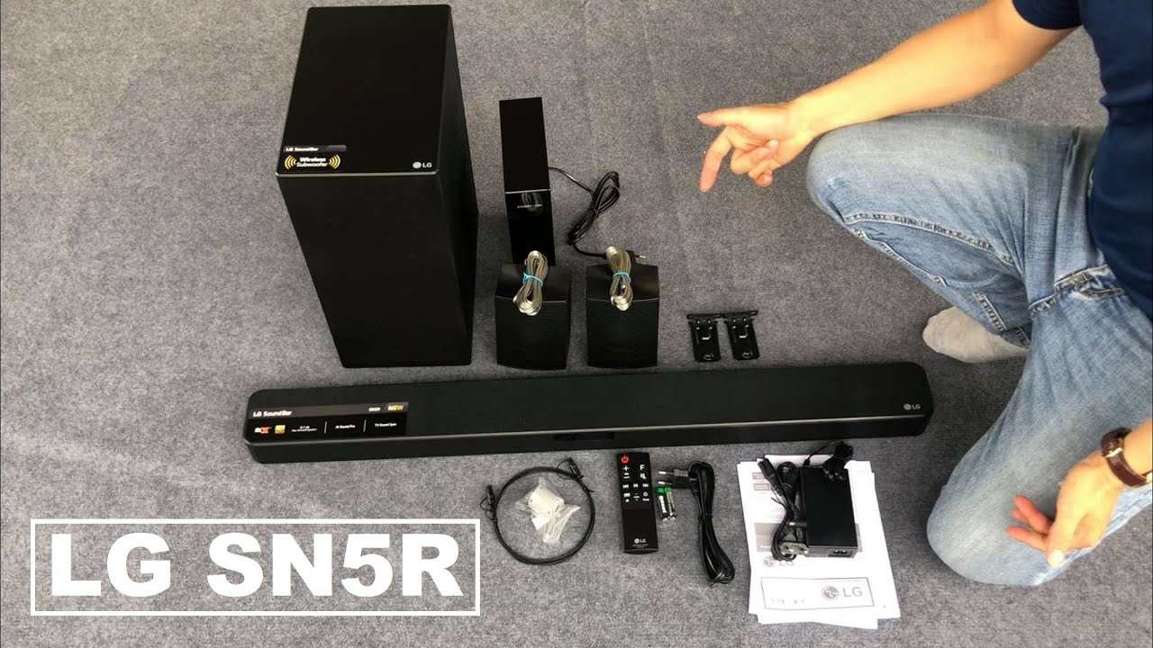 LG SN5R, Обзор Обзор саундбара LG SN5R - 0977254396