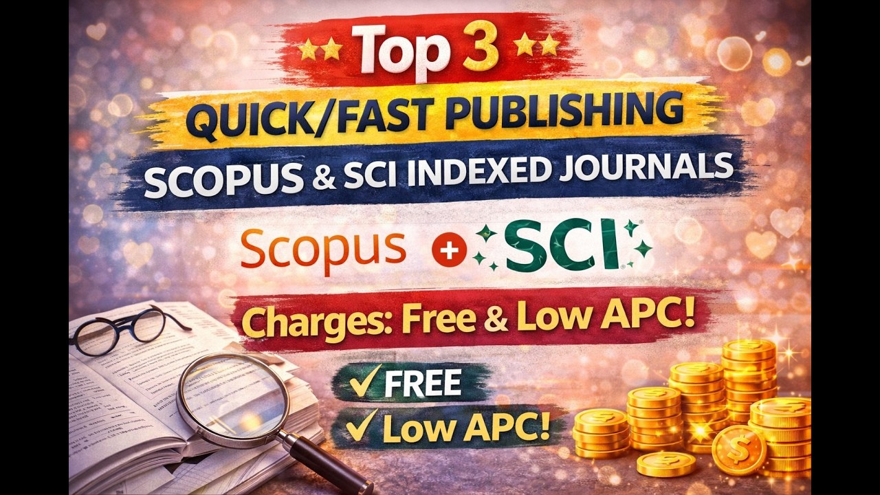 Топ-3 бесплатных журналов с быстрой публикацией, индексируемых в Scopus и SCI, для междисциплинар...