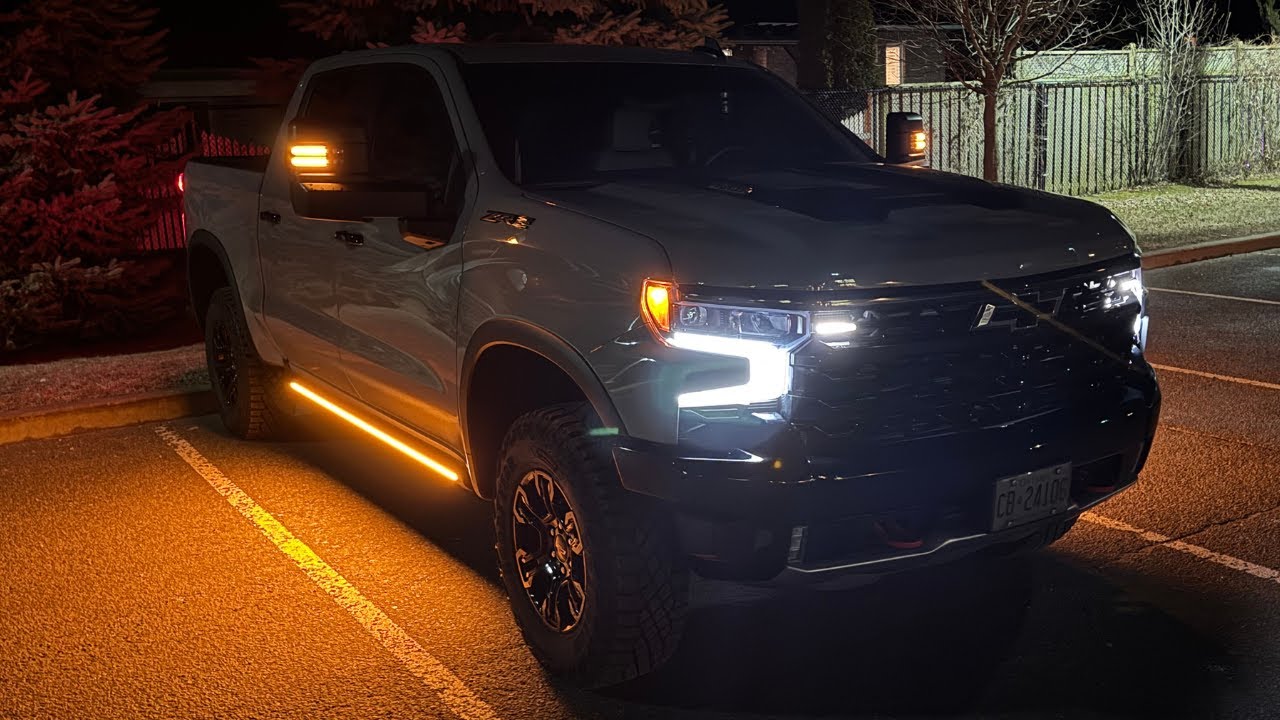 Installing Boost Auto Lumastep M2 Powered Running Boards on the Chevy Silverado ZR2!