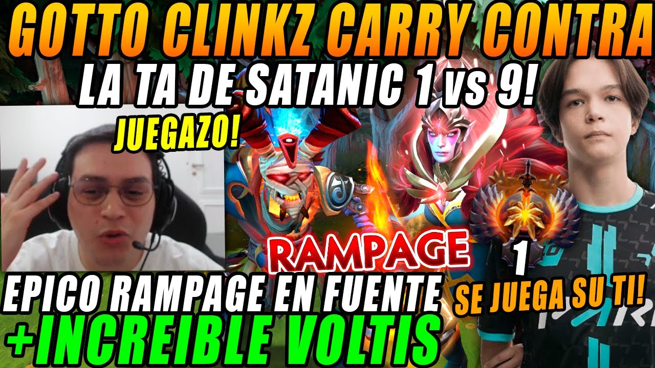😮Matthew se enfrenta a la TA 1 vs 9 de Satanic😮EPICA PATIDAZA +COMEBACK y RAMPAGE en la FUENTE