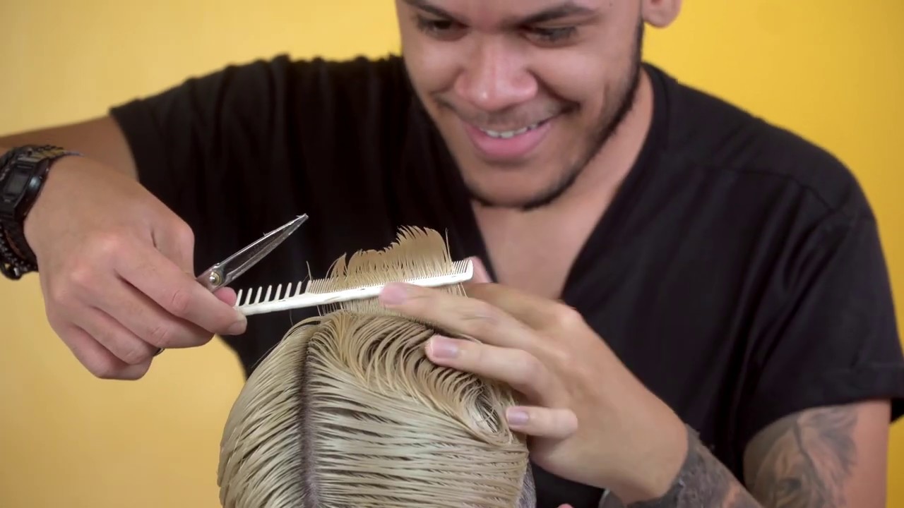 COMO TEXTURIZAR CABELO MASCULINO/ HOW TO TEXTURIZE MALE HAIR