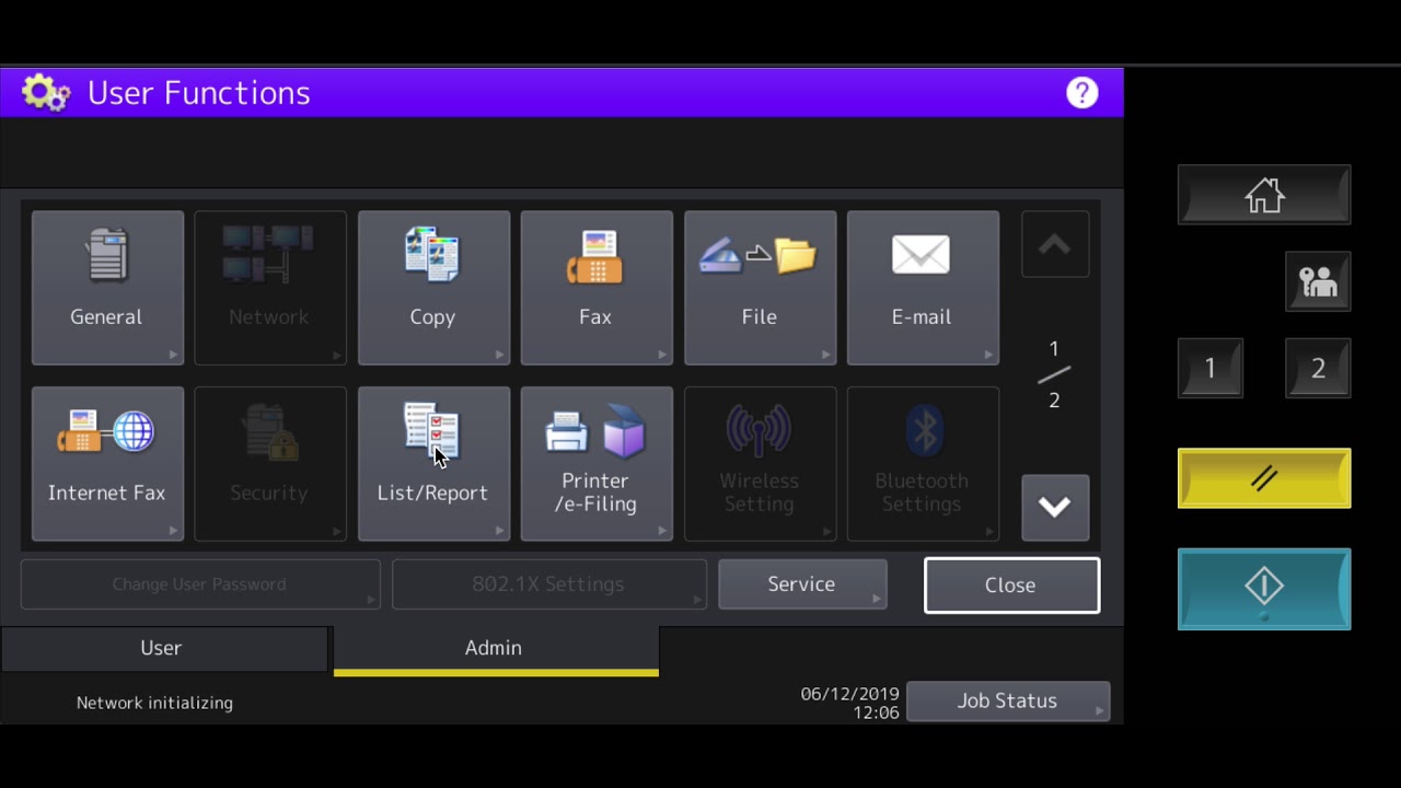 Toshiba MFP WiFi Direct Printing