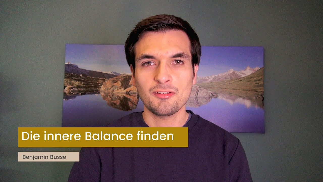 💠 Die innere Balance finden - Vortrag