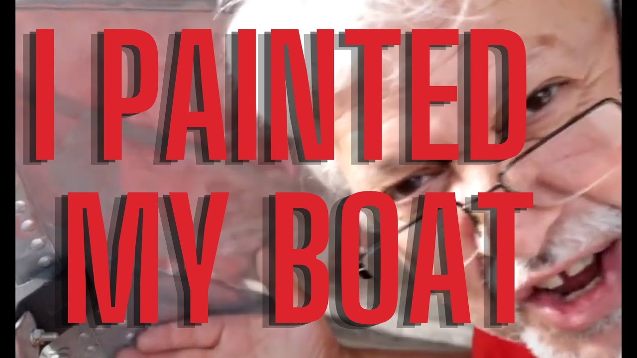 Catfish Boat Makeover! I painted my boat. Pt 1