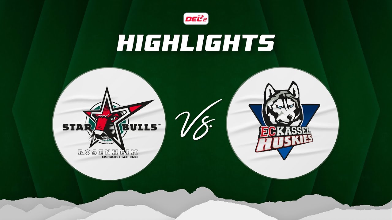 Starbulls Rosenheim vs. EC Kassel Huskies - Game Highlights