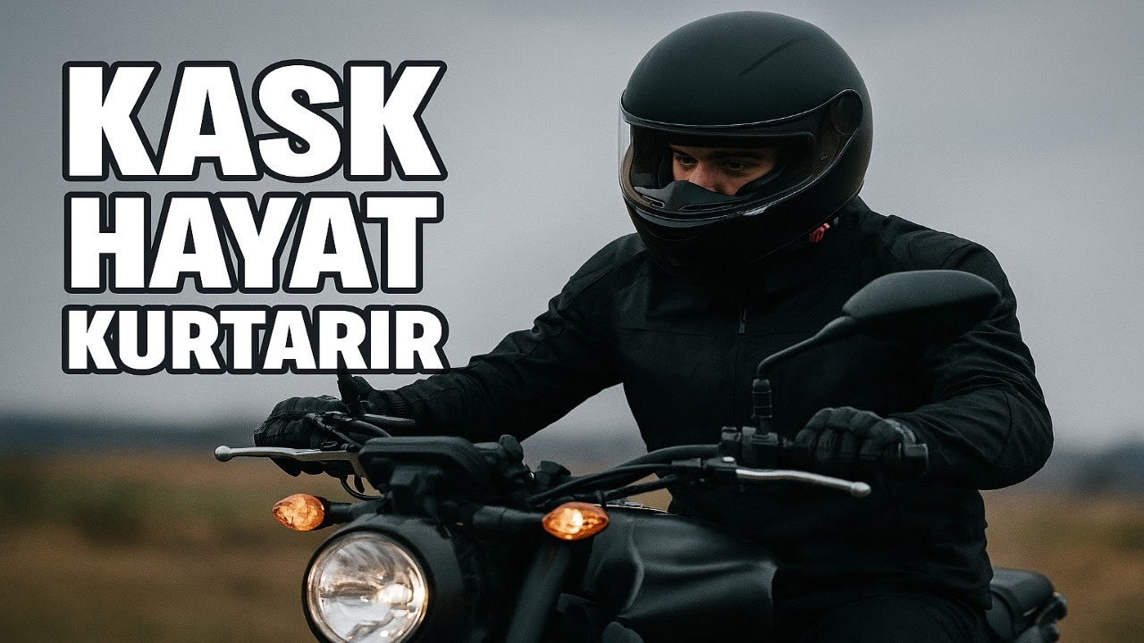 Kask neden bu kadar önemli, Hangi Kaskı almalıyız - Güvenli Sürüş Bilgileri. Vol:8 #motovlog
