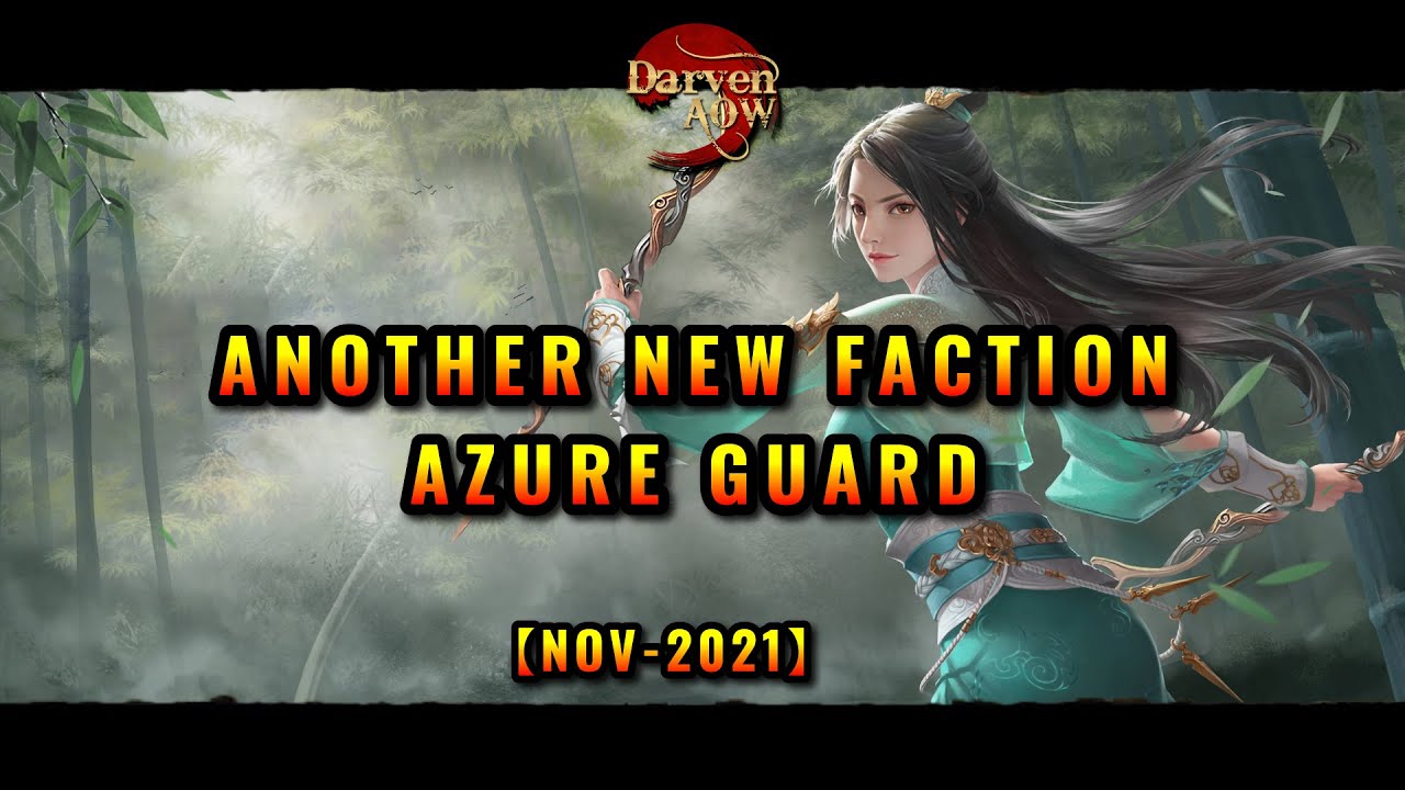 Age of Wushu | 九阴真经【4K】- NEWEST Faction - Azure Guard 青衣阁