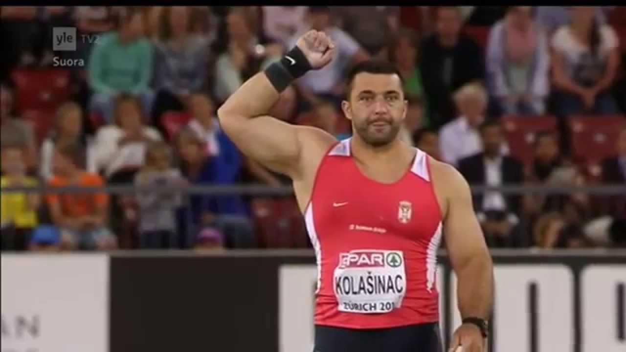 Men´s Shot Put Final European Championships Zürich, Switzerland 12.8.2014