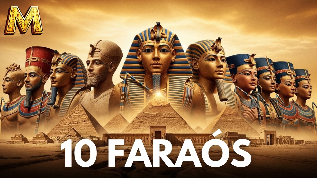 10 FARA&Oacute;S OCULTOS QUE MUDARAM PARA SEMPRE O DESTINO DO EGITO ANTIGO