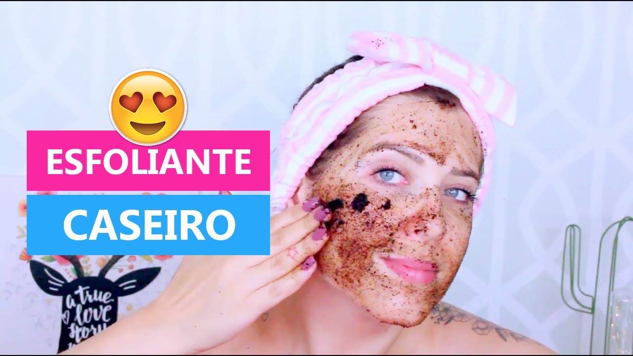 O MELHOR ESFOLIANTE CASEIRO (Pele Oleosa) - DICAS DA DEDESSA