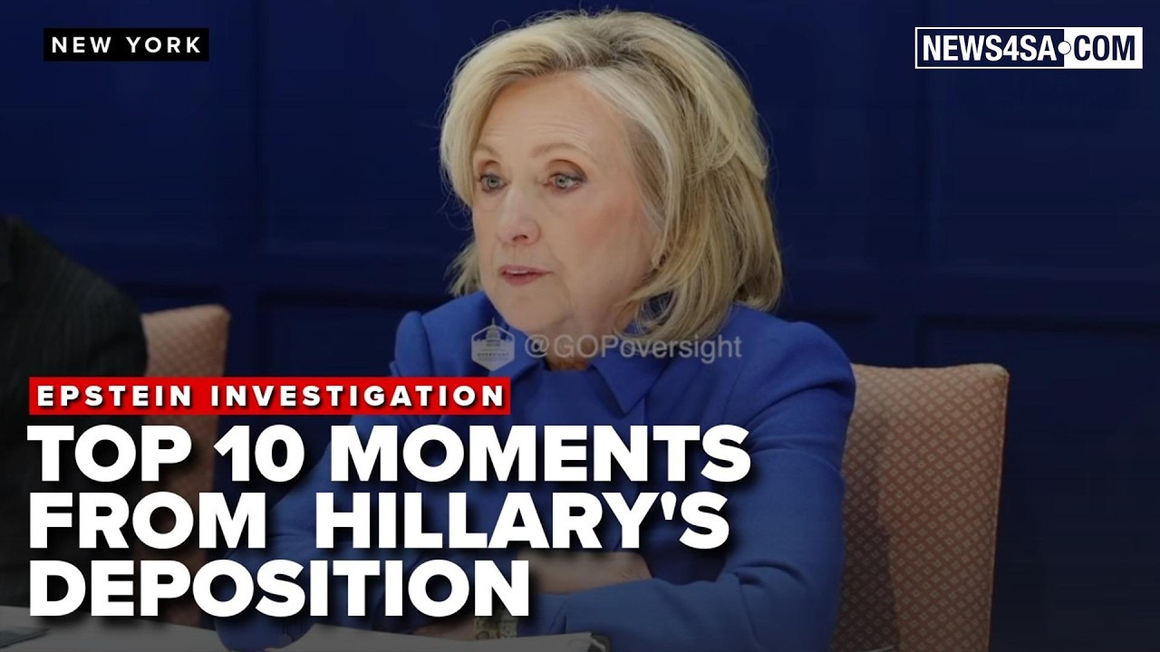 10 MOMENTS you can't miss from Hillary Clinton's EPSTEIN DEPOSITION
