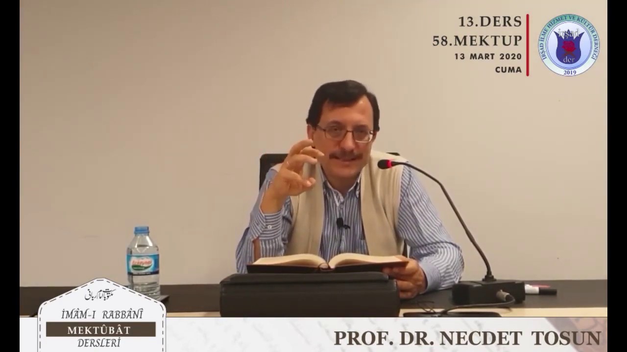 Tasavvufi Eğitimde 10 Letaif  (Necdet Tosun) Mektubat c.1, no.58