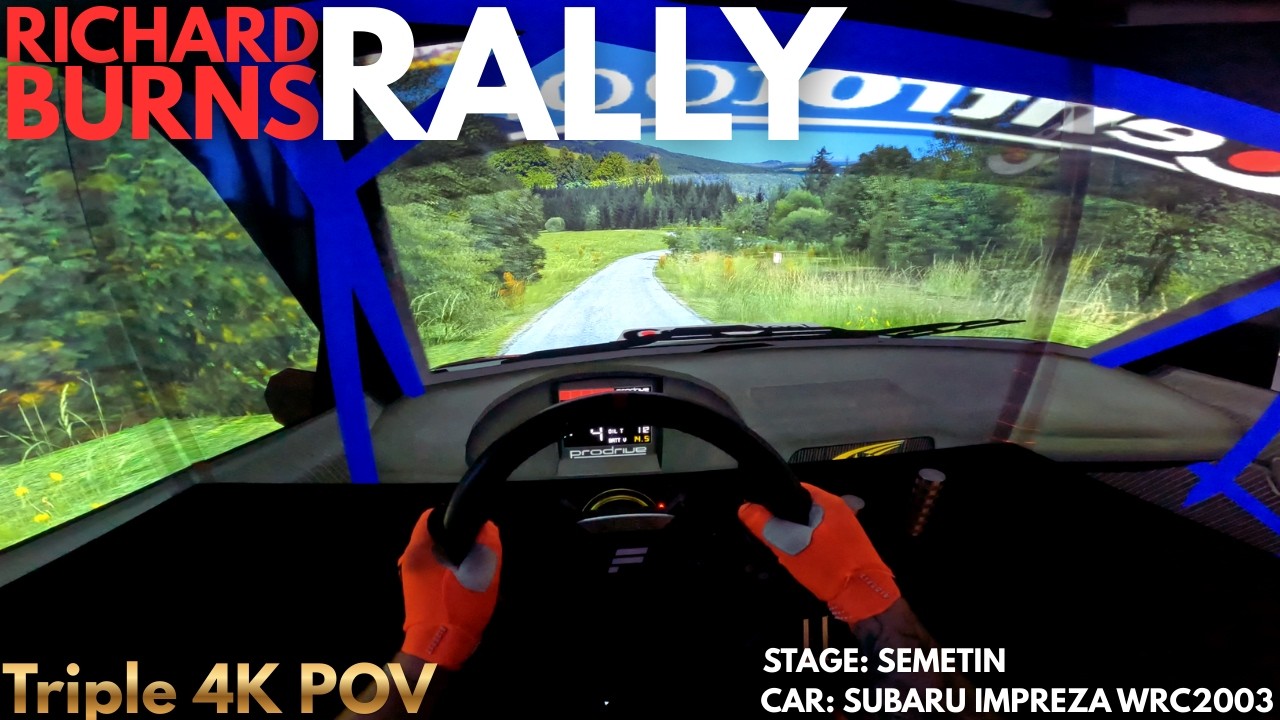 How is this game 20 years old?? Richard Burns Rally POV / Semetin / Subaru Impreza GDA WRC2003