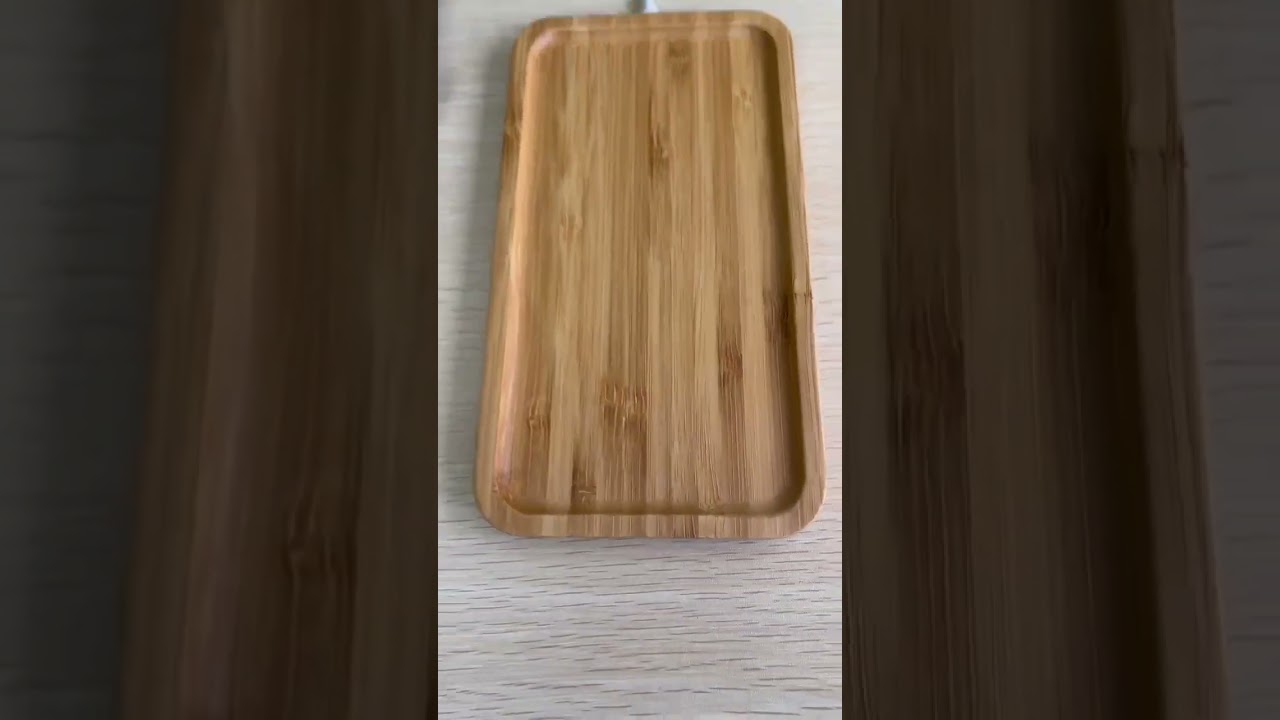Wood Charger Magnetic 15W Portable Wireless Charging Pad for Iphone Samsung  Huawei
