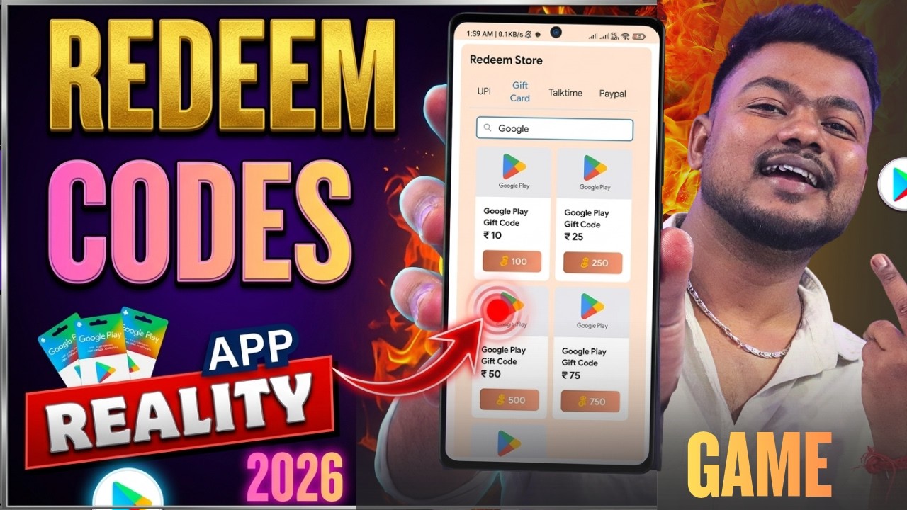 How To Get Google Play Redeem Code By Playing Games | Free Redeem Code App Reality