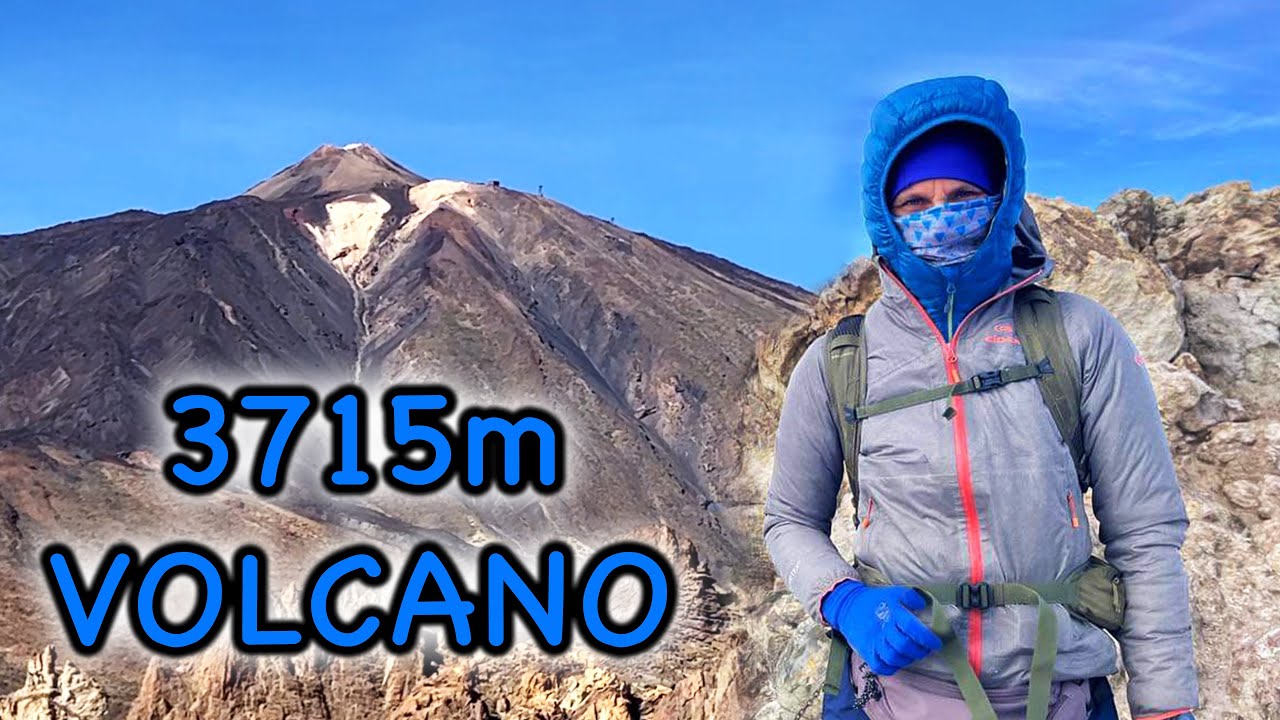 How I climbed on 3715m Teide Volcano... WITHOUT cable car - Tenerife