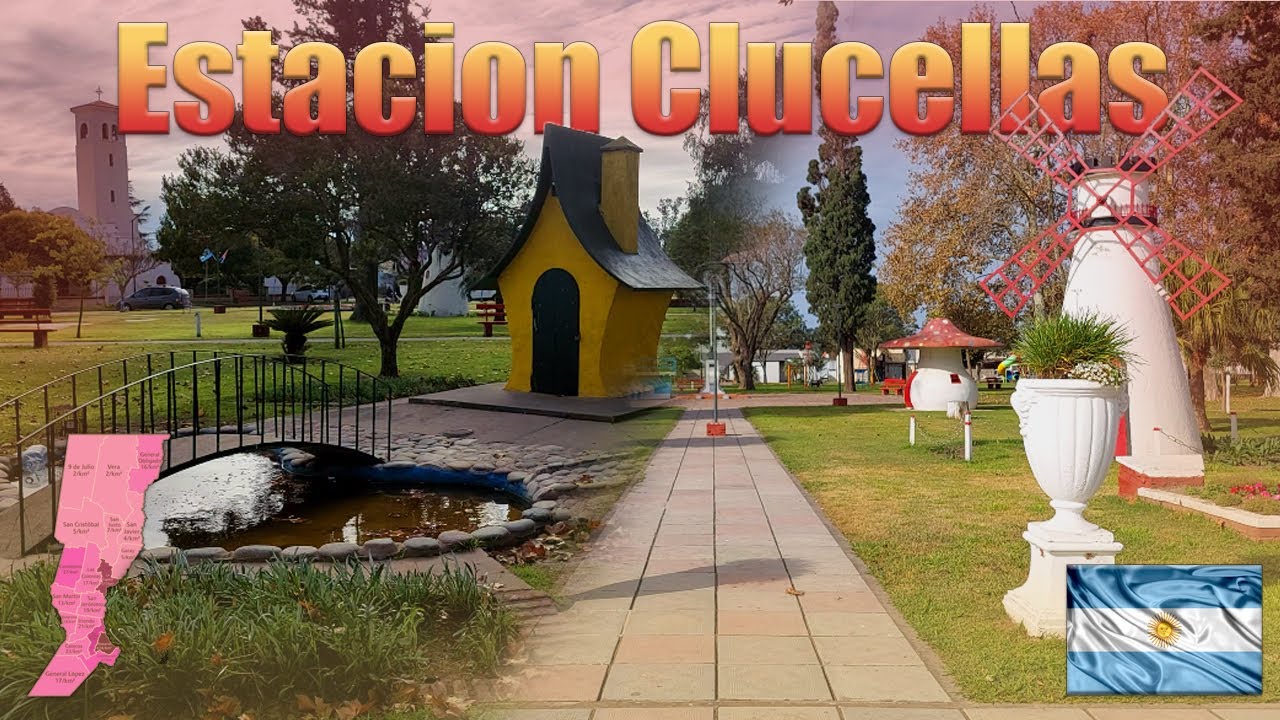 Esta LOCALIDAD se INICIO GRACIAS al🚂🚂 FERROCARRIL 🚧🚧 (Estacion Clucellas, Sta.Fe)