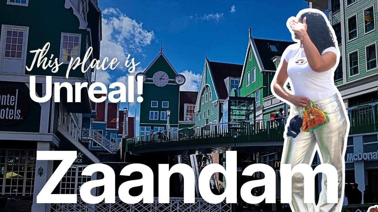 Colourful ZAANDAM, Netherlands | CHIC Streets & Cute Cafés Near AMSTERDAM | Sim In The City