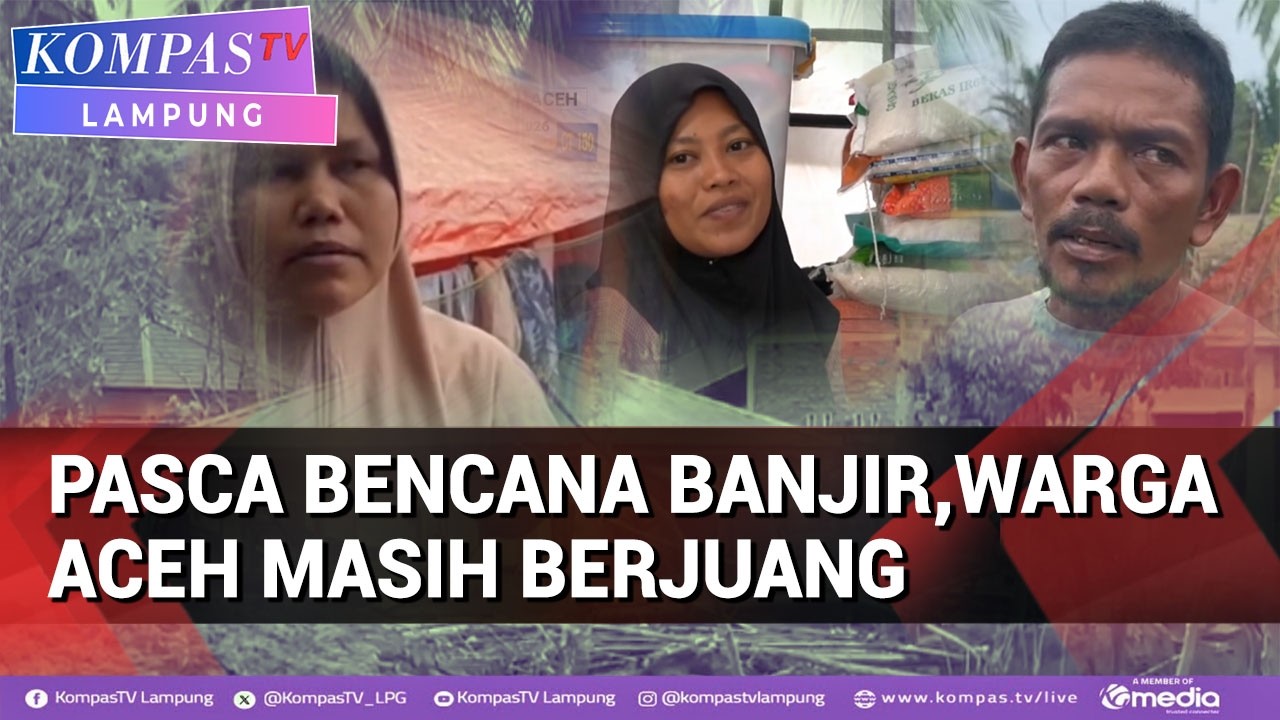 3 Bulan Usai Banjir Sumatera, Warga Aceh Masih Bertahan di Tenda saat Ramadan