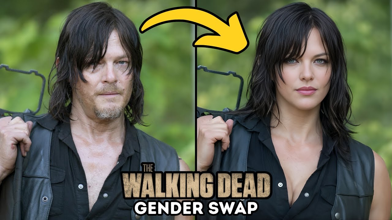 The Walking Dead Genders Swapped - AI Animation