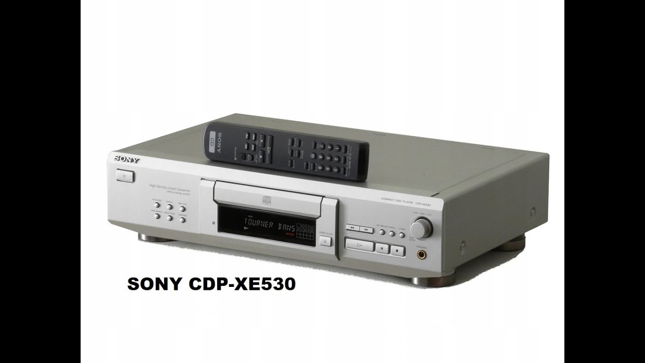 Sony CDP-XE530.Обзор CD плеера.