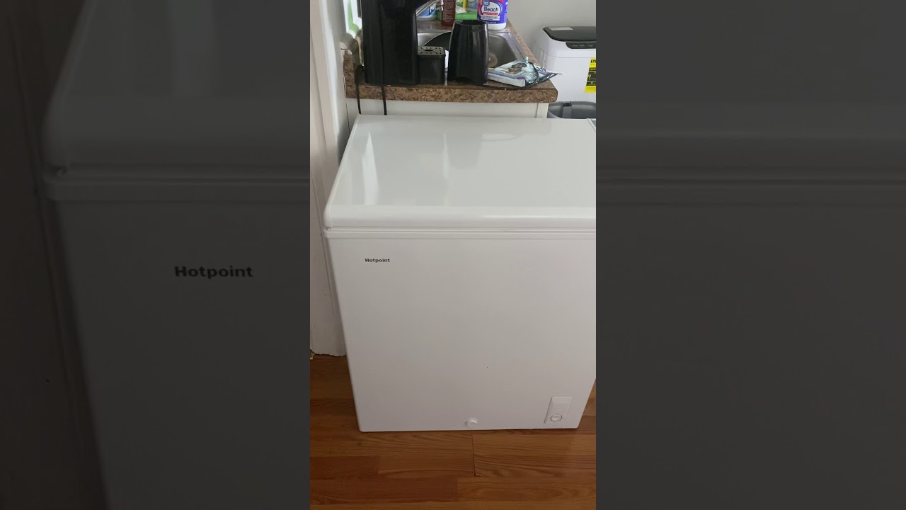 Hot point 5.1 Cu freezer chest $179 review