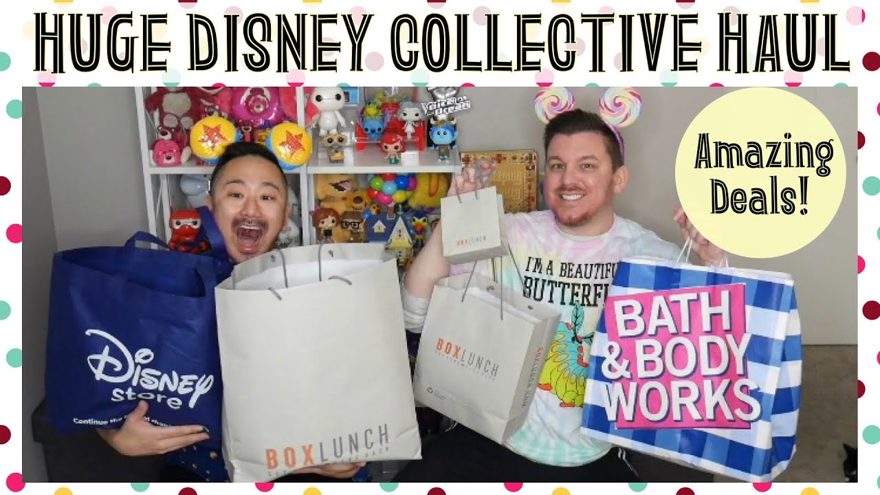 Huge Disney Haul | Disney Outlet Store and Box Lunch | May 2021